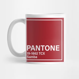 pantone 19-1662 TCX Samba Mug